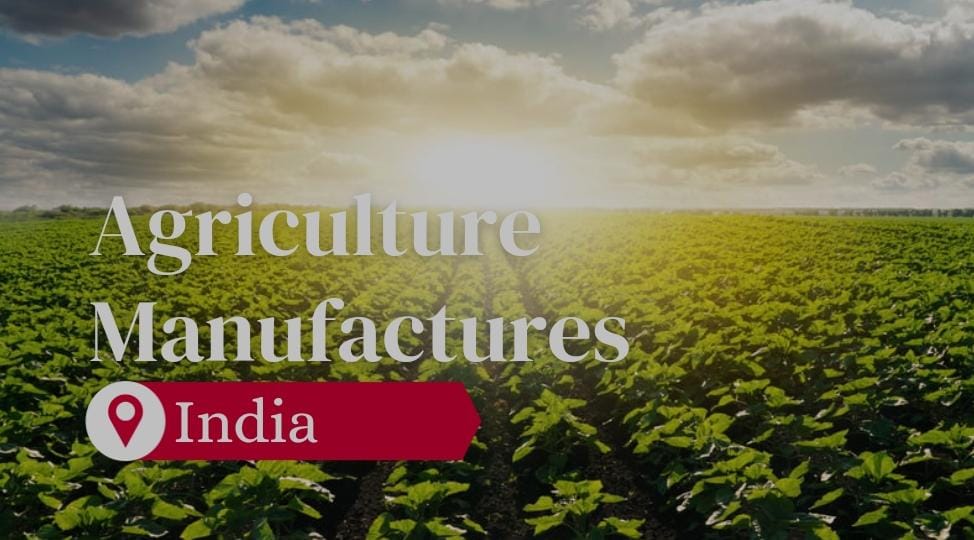 You are currently viewing Top 3 Agriculture Manufactures in India